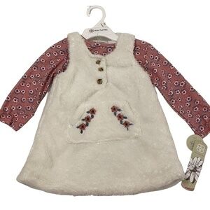 Daisy Fuentes 2 Piece Dress Infant 18M NWT